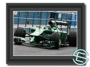 【メール便送料無料】小林可夢偉 2014年 ケータハム F1 テスト1 A4サイズ 生写真(海外直輸入 F1 グッズ)