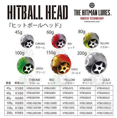 HIT BALL HEAD 45g