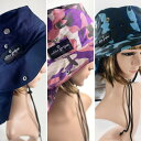 【ハット 3色】ゴルフ 迷彩カラー 迷彩ピンク 迷彩ブルー ネイビー その1