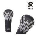 アニュー ゴルフ ヘッドカバー UT用 ロゴラインスタッドユーティリティカバー ANEW 箱入り Logo Line stud Head Cover UTILITY 送料無料 AGCUUUC81BKF