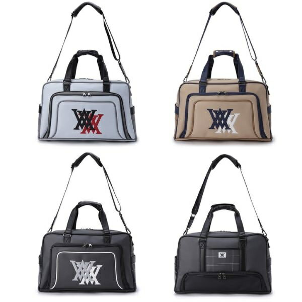 Aj[St _uS {XgobO ANEW DOUBLE LOGO BOSTON BAG  AGEUUBB01