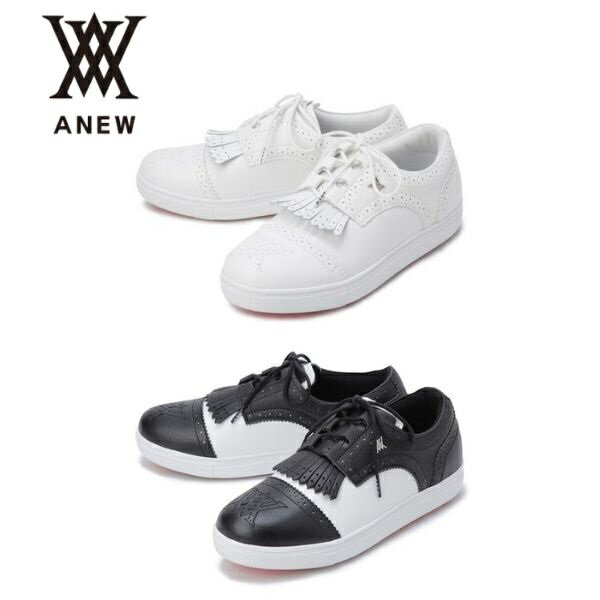 アニュー ゴルフ ANEW ウィメンズ セイントタッセル ルナシューズ ゴルフシューズ スパイクレス SAINT TASSEL LUNA SHOES 送料無料 ...