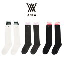 アニュー ゴルフ ANEW ウィメンズ 2ラインポイントニーソックス ゴルフ ニーハイソックス フリーサイズ TWO LINE POINTS KNEE SOCK...