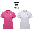 アニュー ゴルフ ウィメンズ ニューシグネチャーロゴ ショートTシャツ 半袖 ANEW NEW SIGNATURE LOGO SHORT T-SHIRT 送料無...