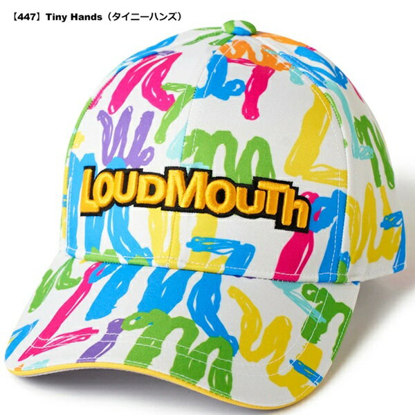 ラウドマウス キャップ ゴルフ ユニセックス 派手 帽子 775903 フリーサイズ LOUDMOUTH 2025年モデル 送料無料 あす楽 あすつく