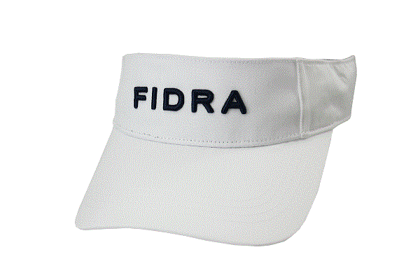 FIDRA ゴルフ サンバイザー 帽子 GOLF 男女兼用 ユニセックス 刺繍ロゴ フィドラ シンプル コンペ景品 プレゼント あす楽 あすつく
