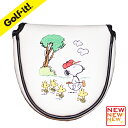 ピーナッツ スヌーピー&ギャラリー パターカバー PT用 ヘッドカバー Peanuts H-160 ゴルフ golf 送料無料