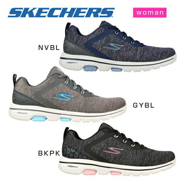 SKECHERS ゴルフシューズ GO GOLF WALK5 レディース ゴルフ 女性用 スケッチャーズ 送料無料 123034