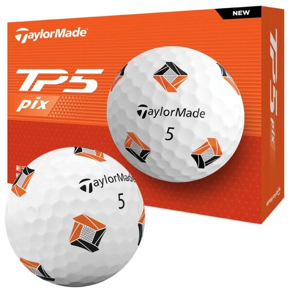 テーラーメイド ゴルフボール TP5 Pix 1ダース 12球 N9098901 送料無料 TaylorMade 日本正規品 あす楽 あすつく