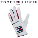 トミーヒルフィガー 左手用 ゴルフ グローブ 男女兼用 ユニセックス THMG801 ホワイト ゴルフ Tommy Hilfiger あす楽 あすつく