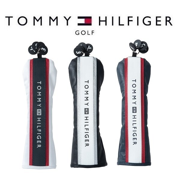 トミーヒルフィガー ユーティリティ用 ヘッドカバー スリッポン型 UT用 ゴルフ Tommy Hilfiger あす楽 あすつく 2021AW