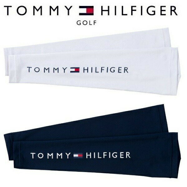 トミーヒルフィガー ゴルフ サンガード アームカバー 腕 日焼け防止 ホワイト 吸水速乾 THMB920F Tommy Hilfiger 男女兼用あす楽 あすつくのサムネイル
