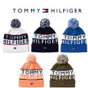トミー ヒルフィガー ニット帽 メンズ トミーヒルフィガー ビーニー ニット帽 ゴルフ フリーサイズ THMB006F Tommy Hilfiger 送料無料 あす楽 あすつく