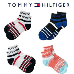 トミーヒルフィガー ソックス ミドル マルチ ボーダー レディース 靴下 23~25cm ゴルフ Tommy Hilfiger THMG2S2F あす楽 あすつく