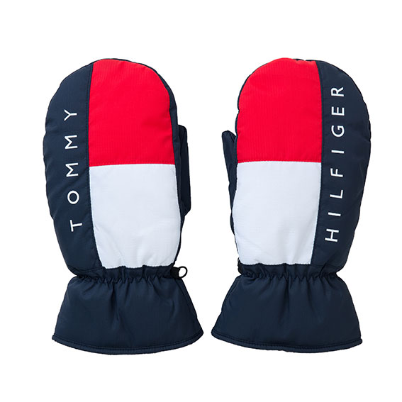 トミーヒルフィガー ゴルフ グローブ ミトン 手袋 フリーサイズ 両手用 レディース 女性用 Tommy Hilfiger あす楽 あすつく THMG8FM7