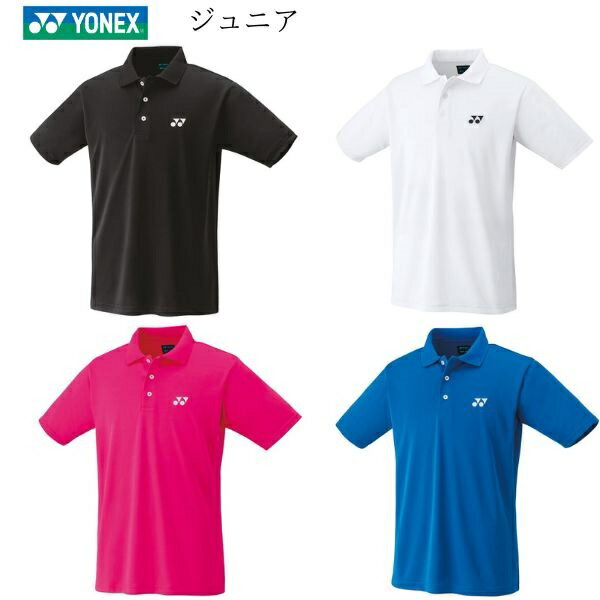 YONEX ポロシャツ ジュニア ヨネックス ゴルフ テニス バドミントン シャツ 半袖 10800J 日本バドミントン協会審査合格品 2023年モデル