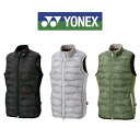 特価品 返品交換不可 YONEX レディース 中綿ベスト ダウン ゴルフ ヨネックス GWF9755 ヒートカプセル ストレッチ 制電 防風 撥水 脇ストレッチ...