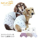 抜け毛対策 パンツ 【送料込】 メッシュ インナー付 ウォーム 星柄 パンツ ダックス 小型犬用 犬 服 秋 冬 雪 スノー ずれない チワワ トイプードル ミ...