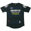 dalponte(ダウポンチ) ボーダープラクティスシャツ DPZ53-BLK 送料無料
