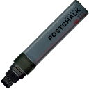 呉竹 ZIG ポストチョークマーカー 水で消せる ボード用水性マーカー 15mm 芯 ブラック/黒 POST-700A010【送料無料】