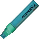 呉竹 ZIG ポストチョークマーカー 水で消せる ボード用水性マーカー 15mm 芯 グリーン/緑 POST-700A040【送料無料】