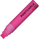呉竹 ZIG ポストチョークマーカー 水で消せる ボード用水性マーカー 15mm 芯 ネオンピンク 蛍光 POST-700A112【送料無料】