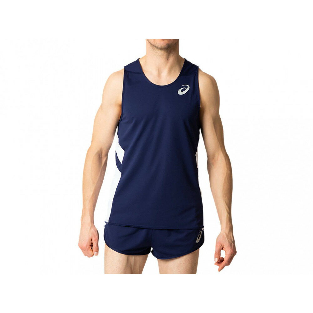 asics（アシックス） MS RUNNING SHIRT 陸上 アパレル(メンズ) 2091A124-400【送料無料】