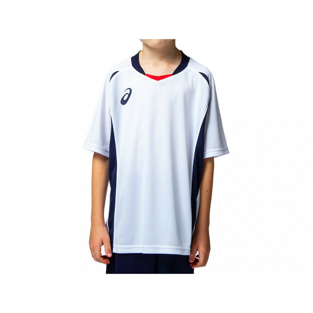 asics(アシックス) Jr.ゲームシャツ サッカー アパレル(キッズ) 2104A014-103ネット注文 サッカー 用品 セール
