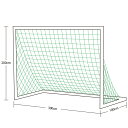 ●サイズ=幅3m×奥行2m×高さ1m●自重=4kg/組●材質=ネット:ポリエチレン440T/60/周囲ロープ:ポリエチレン6mm/取付ロープ:ポリエチレン45本セパ糸●角目タイプネット●ネット目=3.75cm●カラー=緑