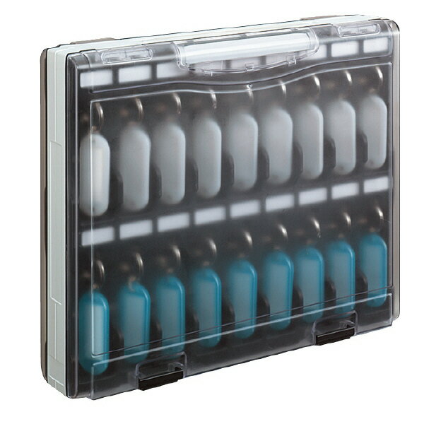 コクヨ キーファイルダブル「KEYSYS」鍵36個収容可能透明フタタイプ KFB-DA4T