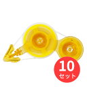 【10個セット】コクヨ 両面テープ<ラクハリ>強力貼る(つめ替え用テープ)15mm×10m T-R1015【まとめ買い】【送料無料】