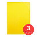 【3冊セット】コクヨ ハードクリヤーホルダー<モッテ>(A4サイズ)Y フ-LMD750Y【まとめ買い】【送料無料】