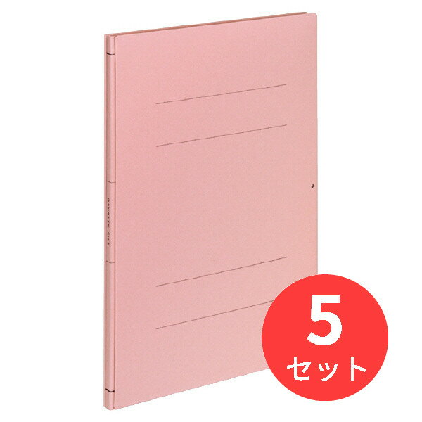 【5冊セット】コクヨ ガバットファイル(間伐材使用)A4縦 ピンク フ-VK90NP【まとめ買い】