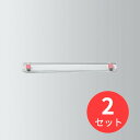 【2個セット】コクヨ 強力マグネットバー「クリヤー」W21.5xH6xL200mm ピンク マク-T201NP【まとめ買い】