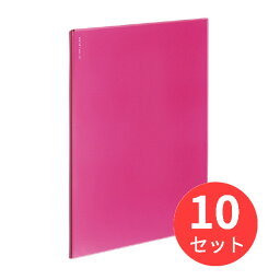 【10冊セット】コクヨ ポケットファイルα(ノビータα)A4 6ポケットピンク ラ-NF6P【まとめ買い】