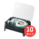 【10個セット】キングジム(KING JIM) PROテープカートリッジ EXロングテープカートリッジ 白ラベル SS50K-EX 【まとめ買い】