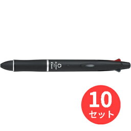 【10本セット】パイロット(Pilot) ドクターグリップ4+1 BKHDF1SFN-B【まとめ買い】