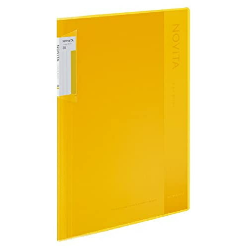 コクヨ クリヤーブック〈ノビータ〉(固定式)A4・20枚・Y ラ-NV20Y