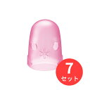 【7パックセット】コクヨ キャップ型紙めくり<メクリンキャップ>Lサイズ3個透明ピンク メク-27TP【まとめ買い】