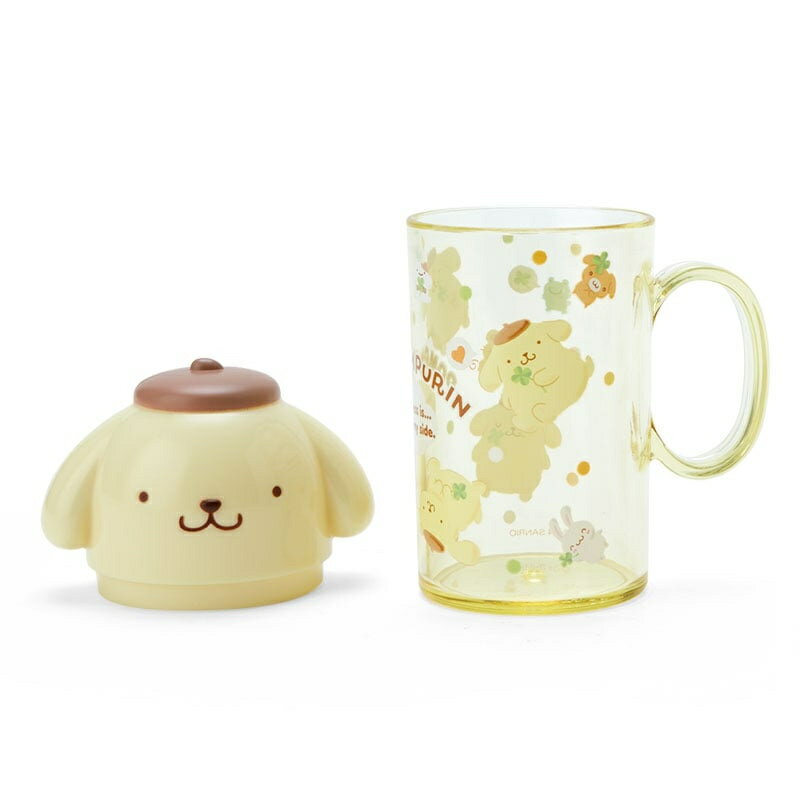 EL Store 楽天市場店のポムポムプリン ハブラシ&コップセット 983918 サンリオ Sanrio｜アングル2