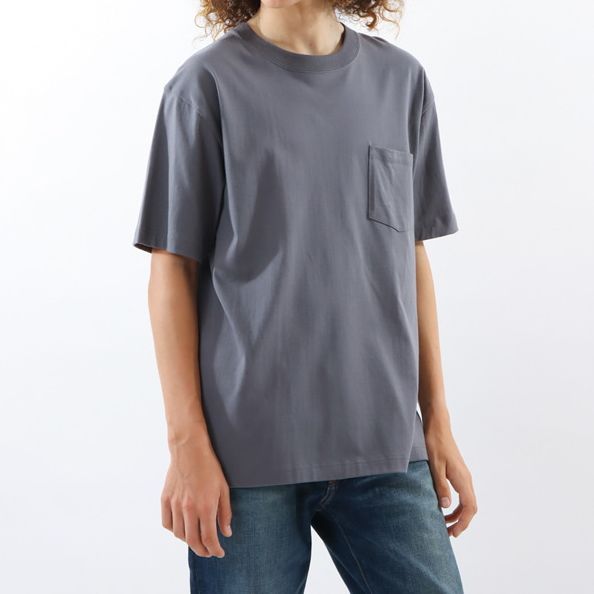 ヘインズ BEEFY-T ポケット付 半袖 Tシャツ 1枚入り メンズ ユニセックス 男女兼用 H5190-081 ダークグ..