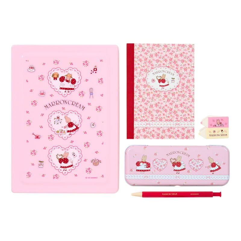 マロンクリーム お道具箱&文具セット(身の回り雑貨 いつまでもサンリオ) 333352 サンリオ Sanrio ellestore-10104603 EL Store 楽天市場店 サンプル画像2