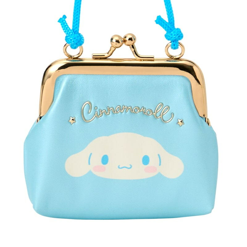 EL Store 楽天市場店のシナモロール ロープ付きがま口コインケース 143316 サンリオ Sanrio｜アングル2