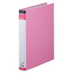 キングジム(KING JIM) リングバインダーBF 668BF A4タテ型 リング内径:27mm ピンク