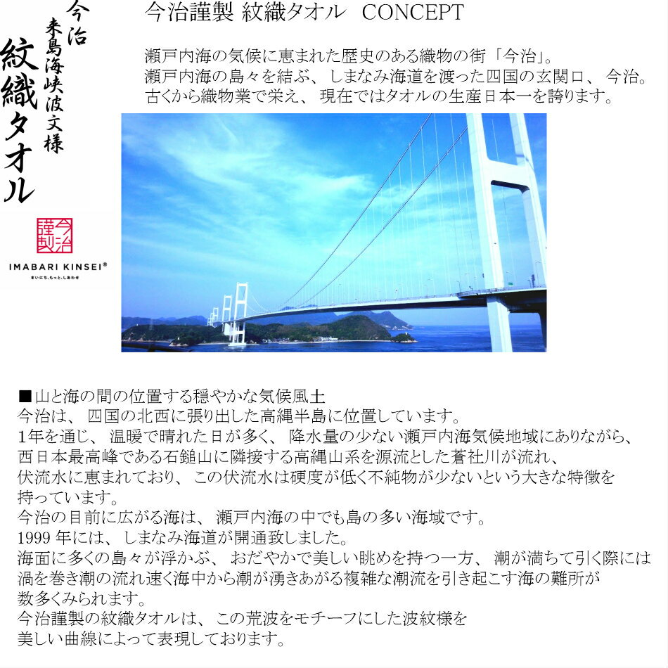 【今治謹製タオルセット】(日本製)　IM-7725