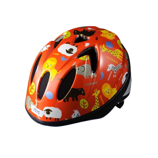 TETE スプラッシュハートアニマル レッド Sサイズ（52-56cm）キッズ・子供用ヘルメット