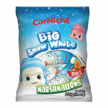 コーンニッシュ ビッグスノーホワイトマシュマロ 255g 12個セット 0107-00004