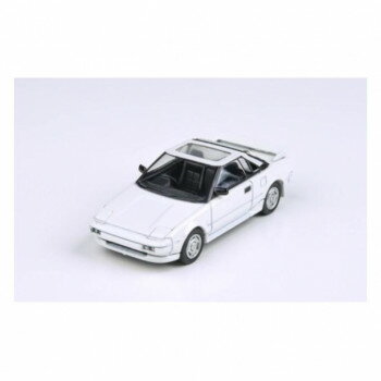 JADI トヨタ MR2 Mk1 85 スーパーホワイト LHD 1/64スケール PA55362
