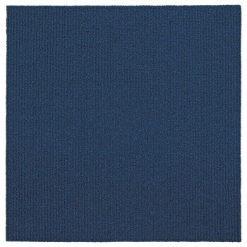 大島屋 洗える吸着マット 9枚セット ネイビー 30x30cm