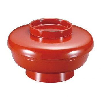 5.5寸やすらぎ椀　朱(内朱)　12033630